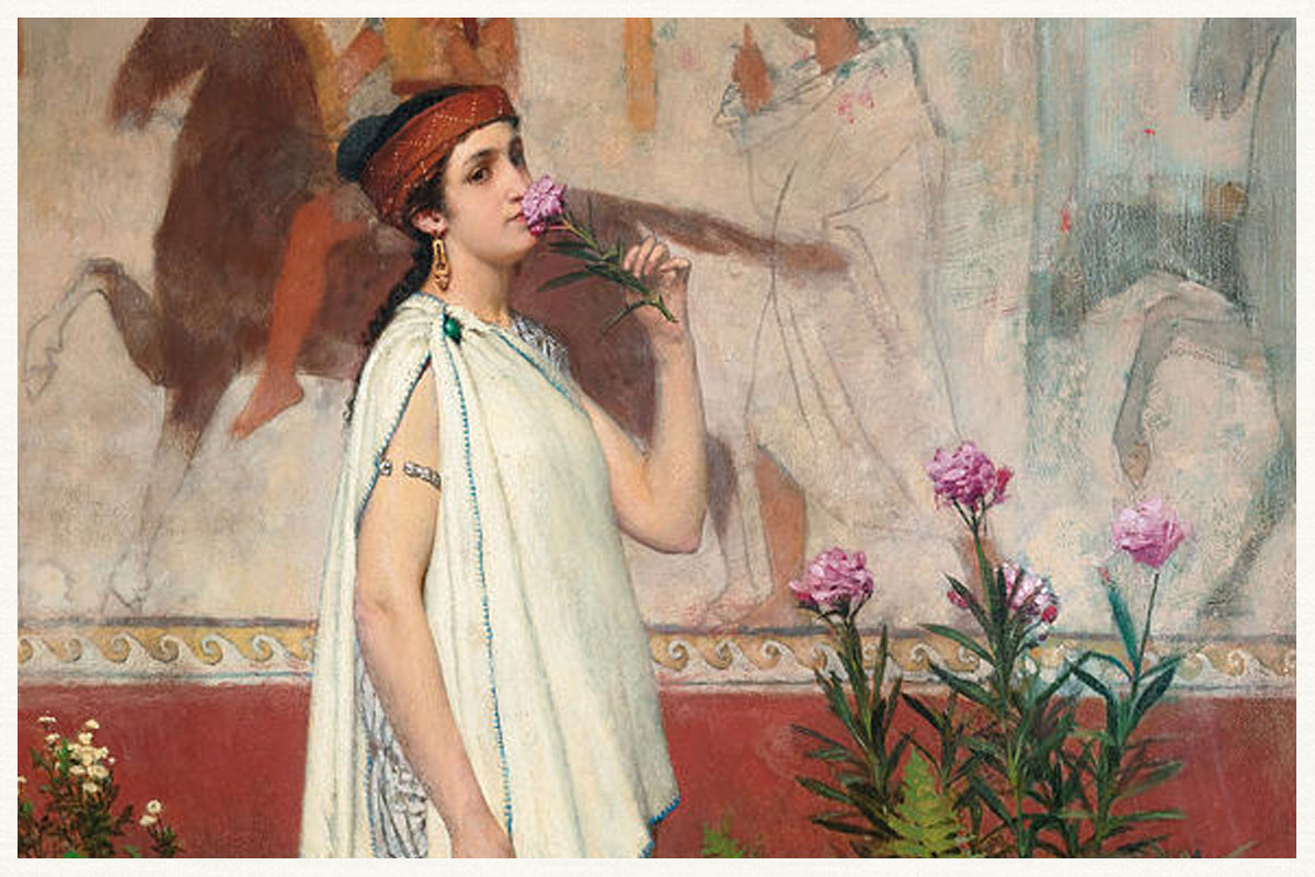 Greek Woman karya Lawrence Alma Tadema