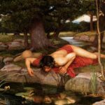 Narcissus karya John William Waterhouse