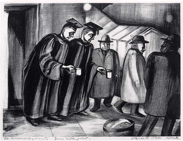 No Unemployment karya Elizabeth Olds (1936)