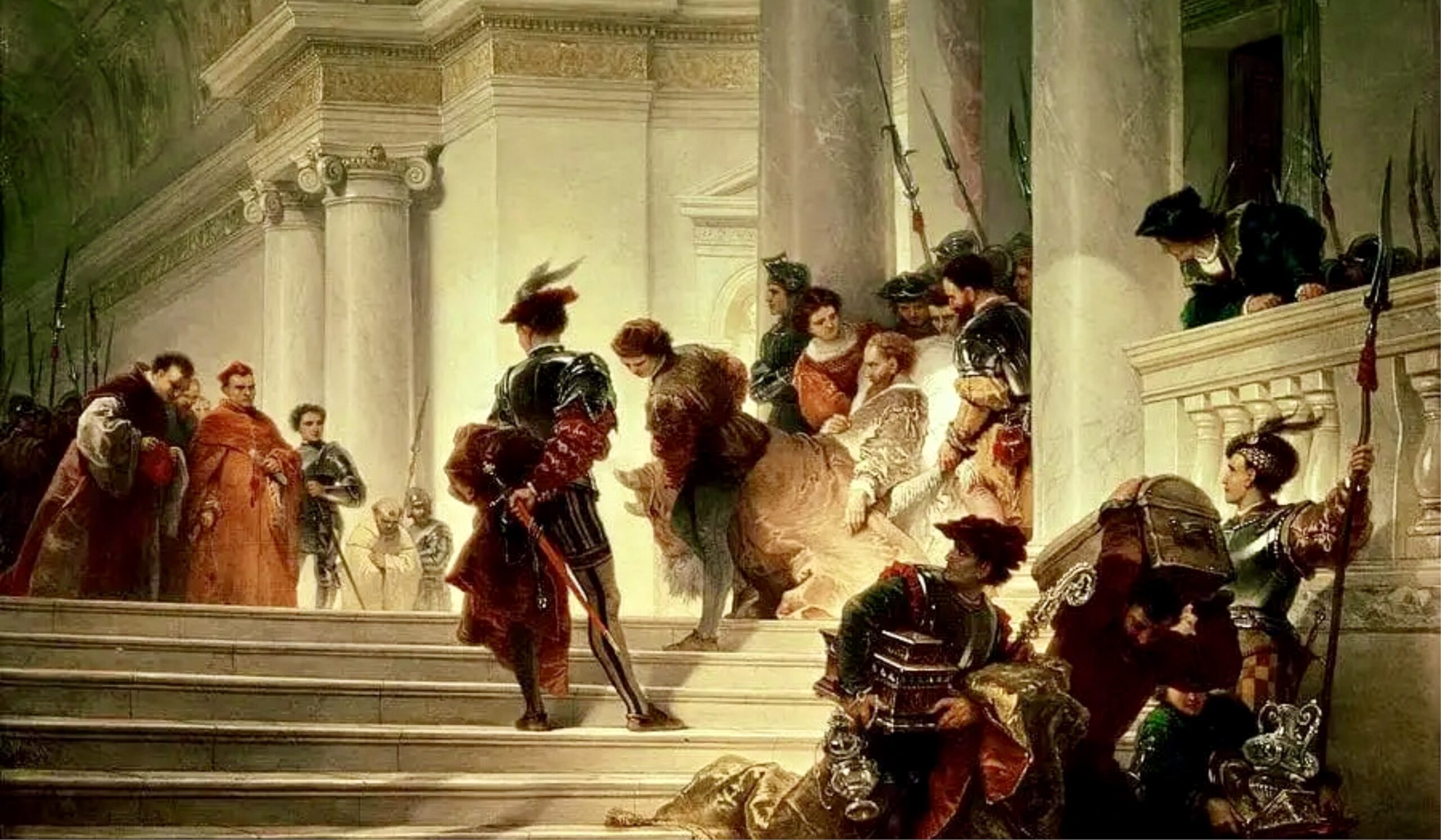 Cezare Borgia karya Giuseppe Lorenzo Gatteri