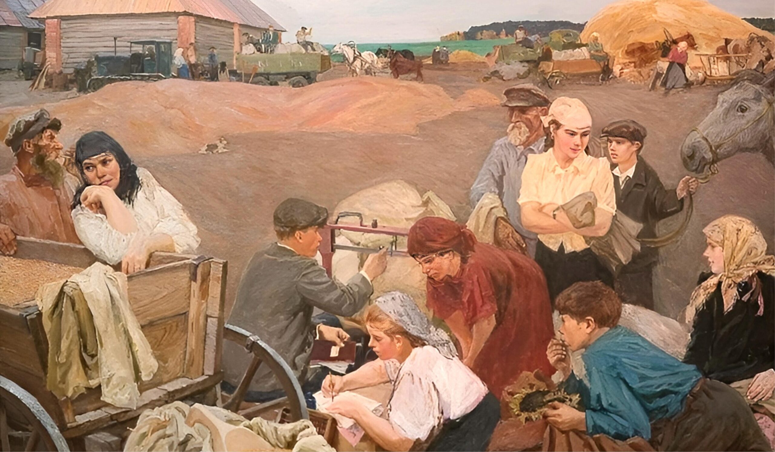 On The Farm karya Arkady Plastov