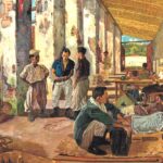 Persiapan Gerilya karya S. Sudjojono