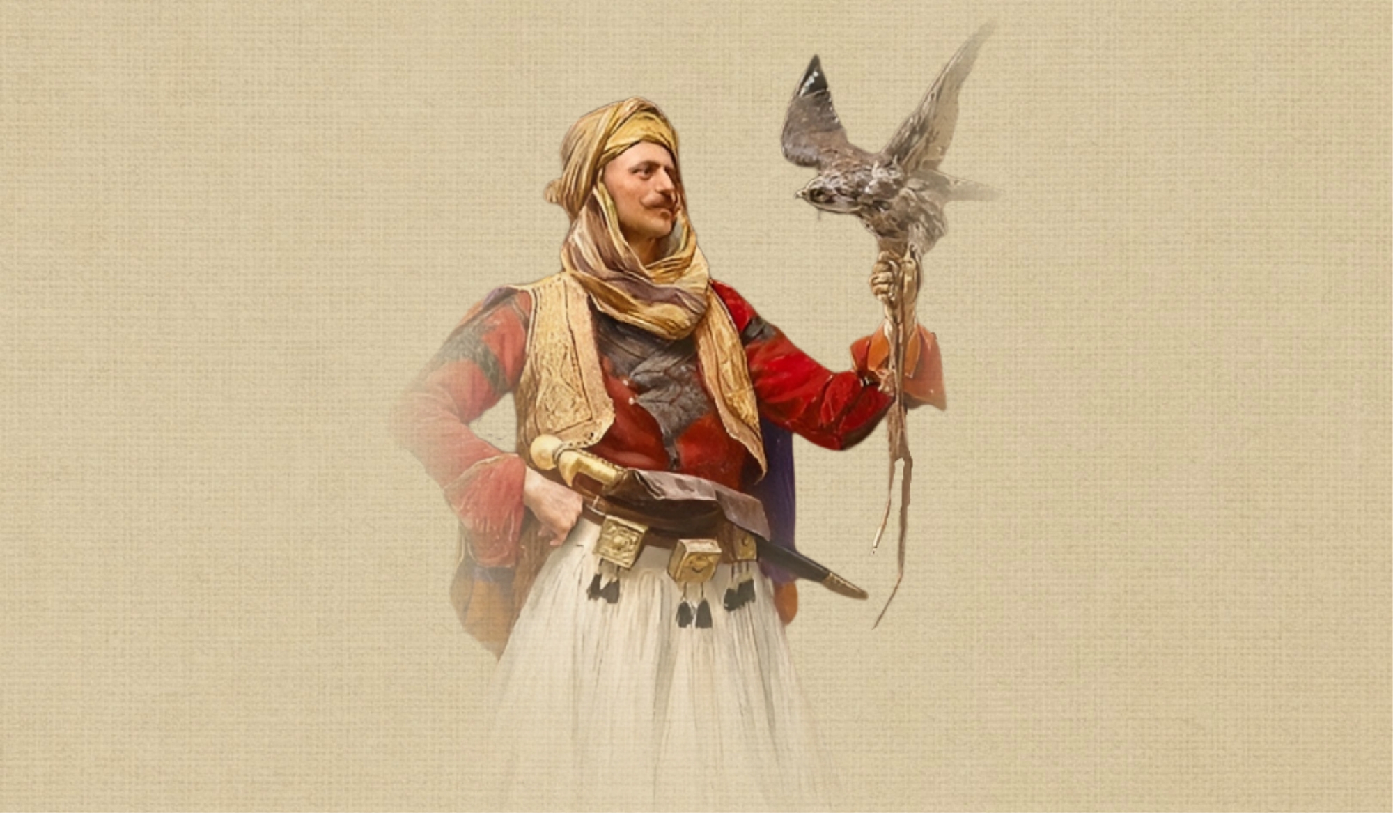 The Falconer karya Paja Jovanović
