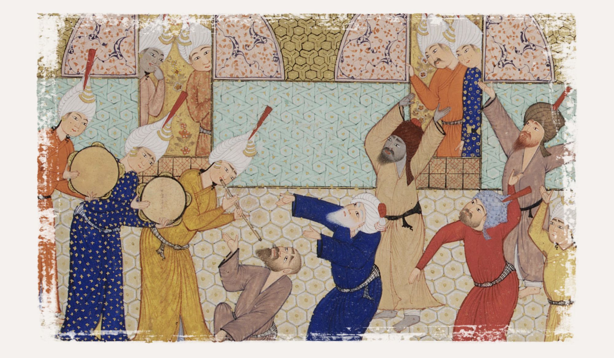 Sufism classic painting