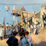 Gala Day at Newlyn karya Stanhope Alexander Forbes