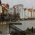Sungai di Kota Kaliningrad