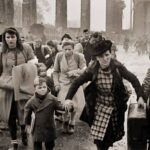 German citizens fleeing the Russians karya Viktor Grebnev