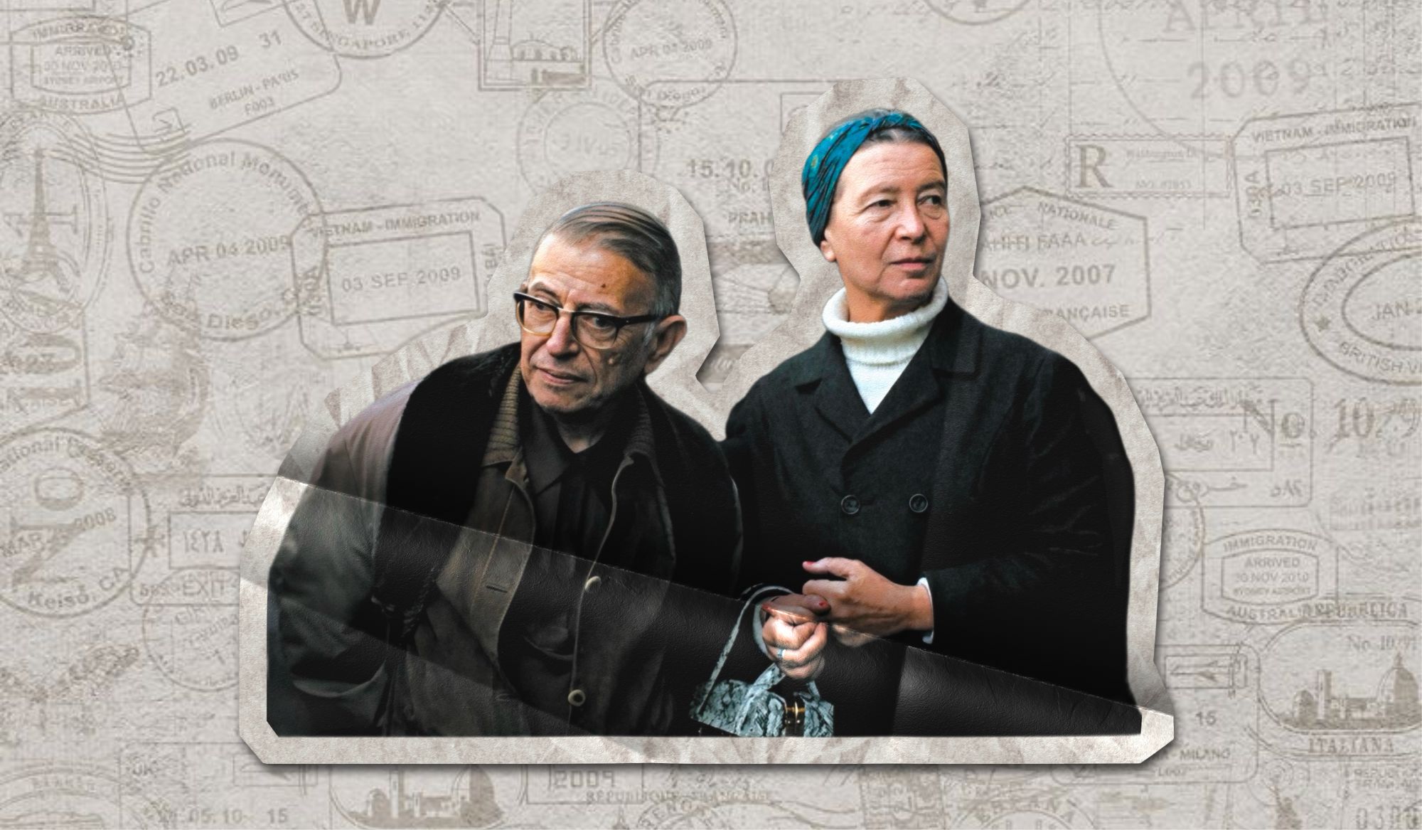 Jean-Paul Sartre dan Simone de Beauvoir