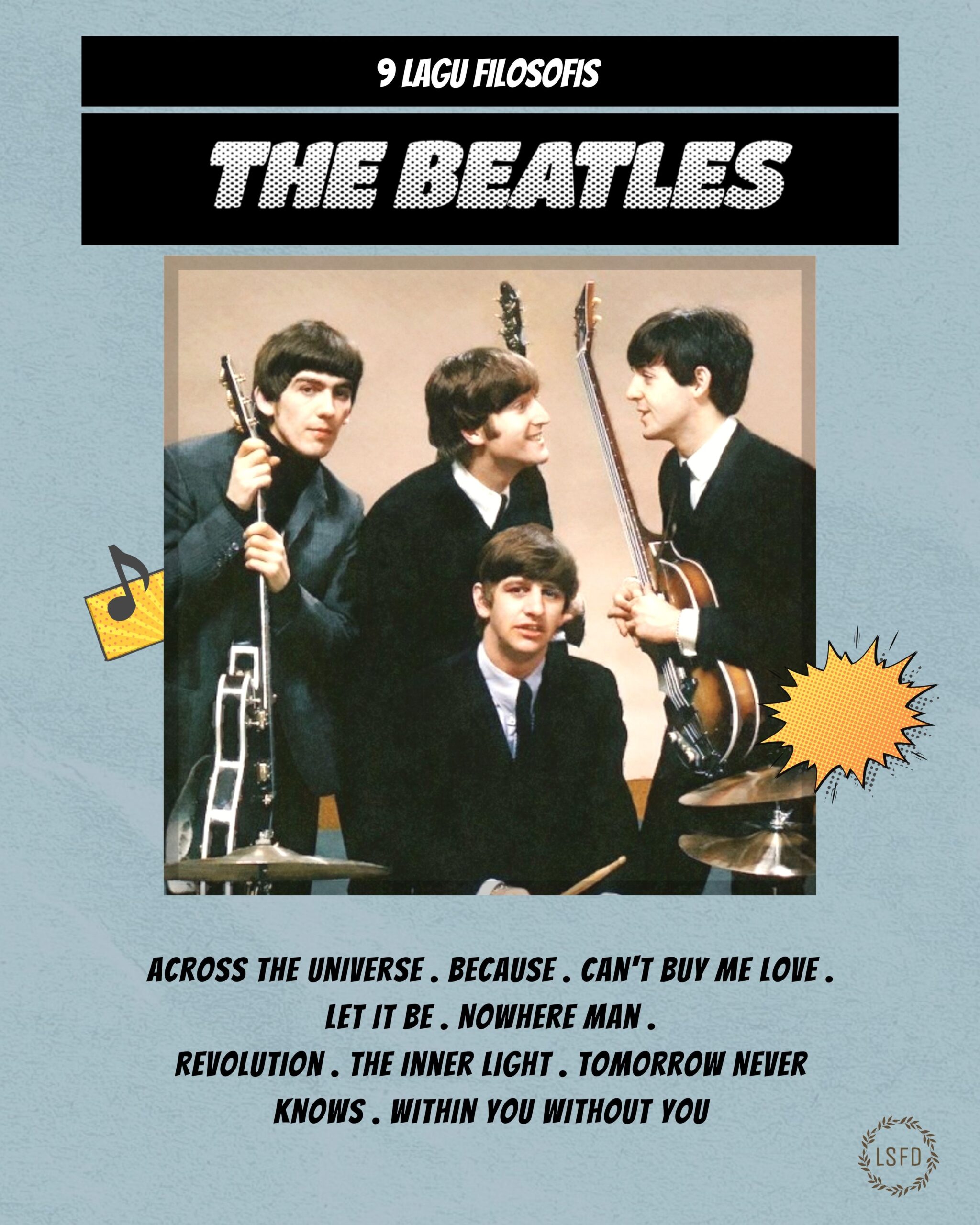 9 Lagu Filosofis The Beatles