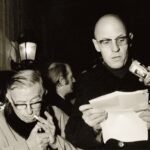 Jean-Paul Sartre dan Michel Foucault. Credit Philosopher for Change