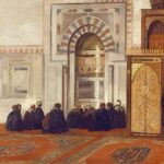 Prayer Time In The Mosque karya Georg Macco