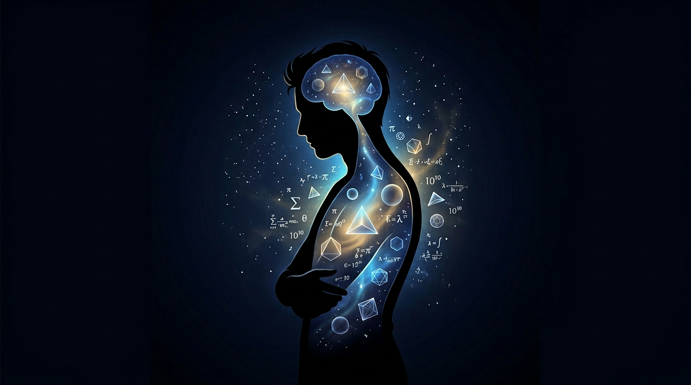 Ilustrasi kontemplasi manusia