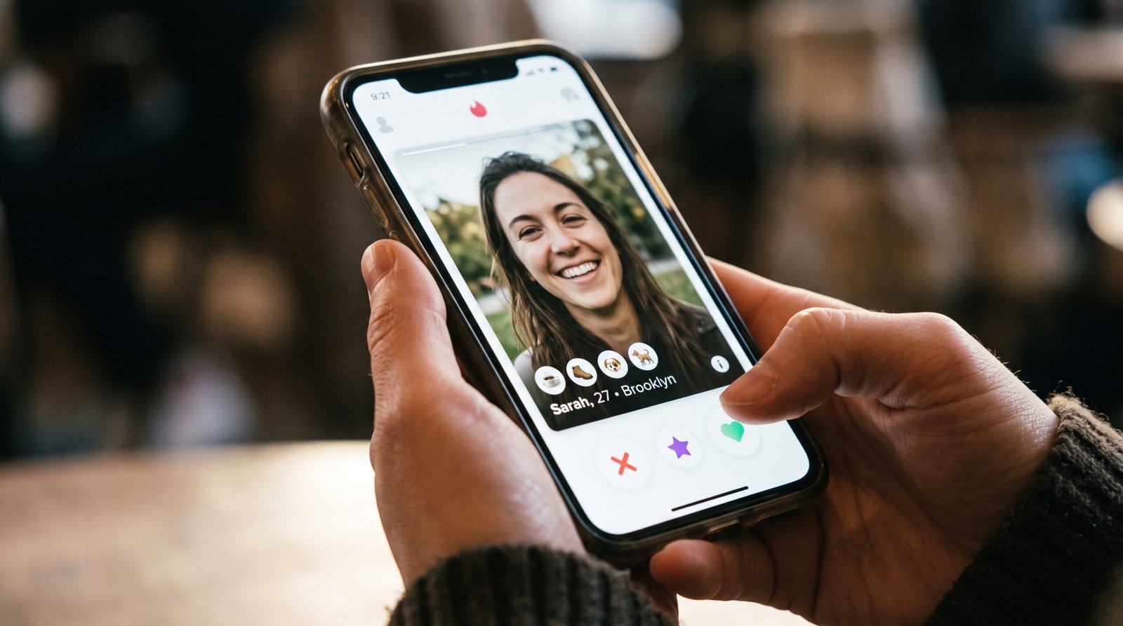 An online dating app